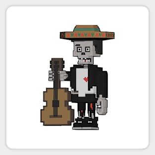 Skeleton Mexican Magnet